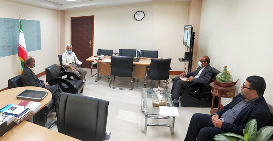 رییس دانشگاه سید جمال الدین اسدآبادی به اتفاق نماینده مردم شهرستان اسدآباد با معاون پژوهش و فناوری وزارت علوم دیدار کردند